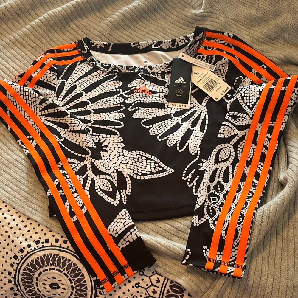 Adidas farm Rio crop top